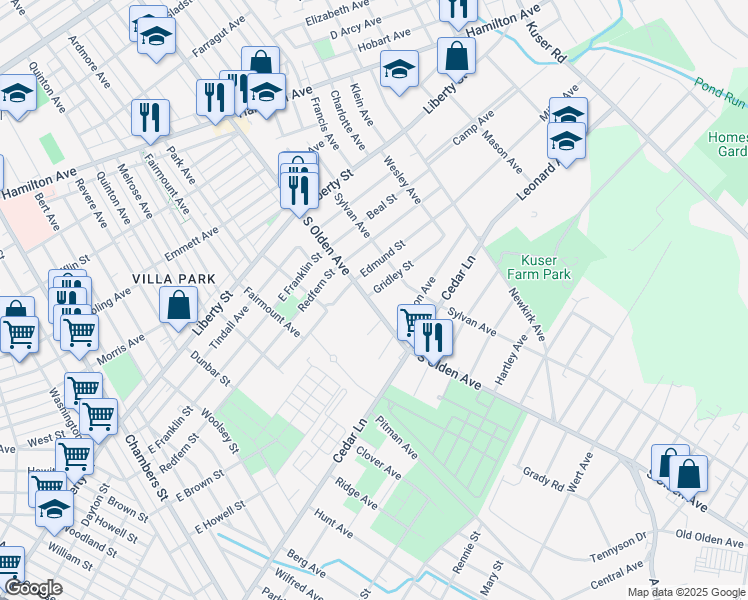 966 South Olden Avenue, Trenton NJ Walk Score