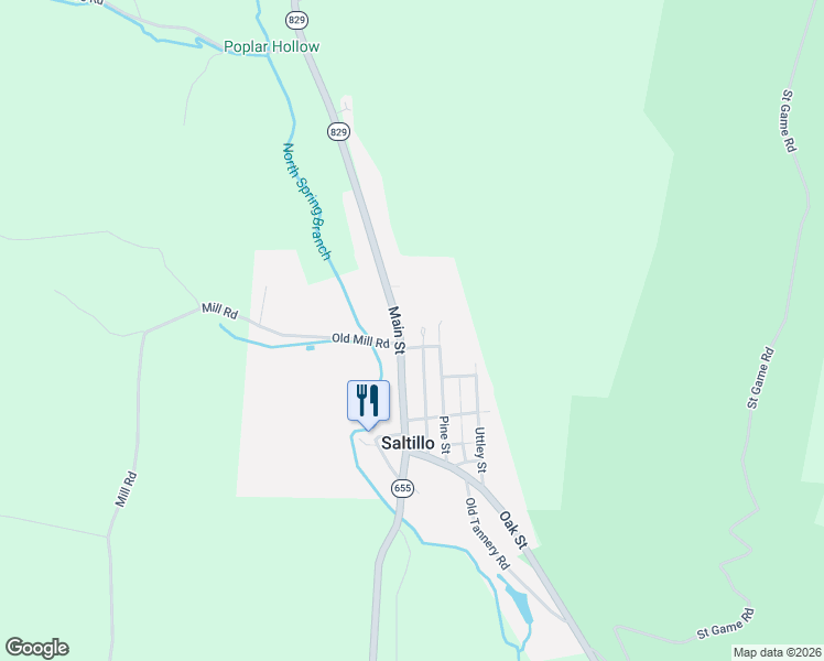 map of restaurants, bars, coffee shops, grocery stores, and more near 7711 Clay Street in Three Springs