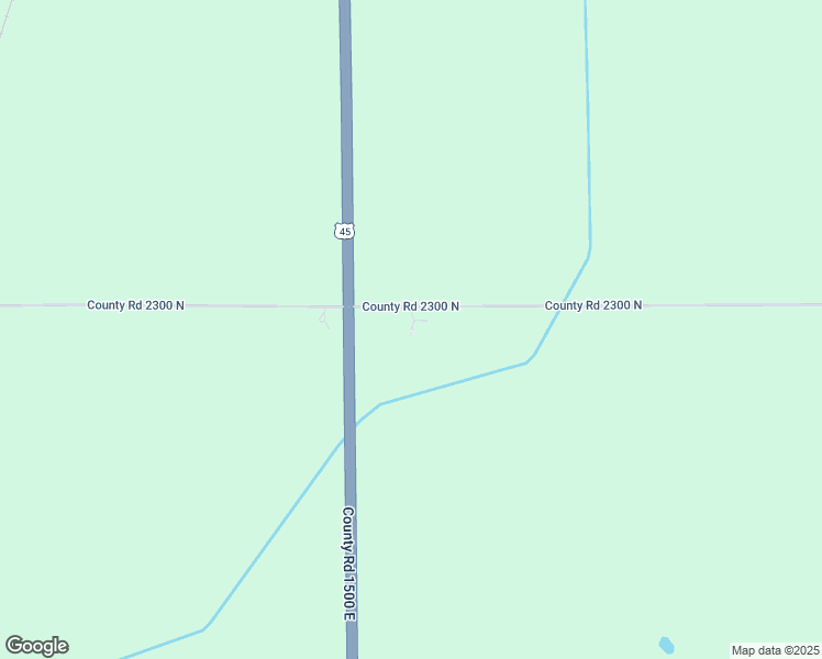 map of restaurants, bars, coffee shops, grocery stores, and more near 1513 2300N in Urbana