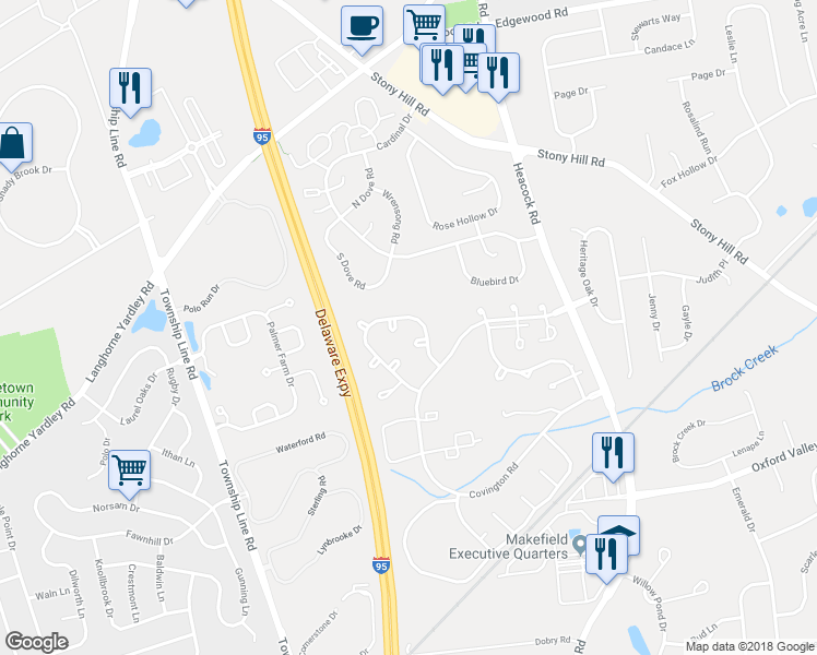 map of restaurants, bars, coffee shops, grocery stores, and more near 605 Cedar Hollow Drive in Morrisville