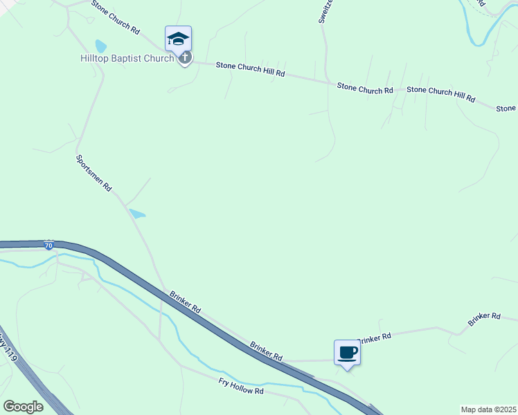 map of restaurants, bars, coffee shops, grocery stores, and more near in Hunker