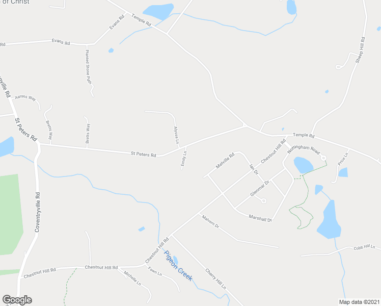 map of restaurants, bars, coffee shops, grocery stores, and more near 1236 Emily Lane in Pottstown