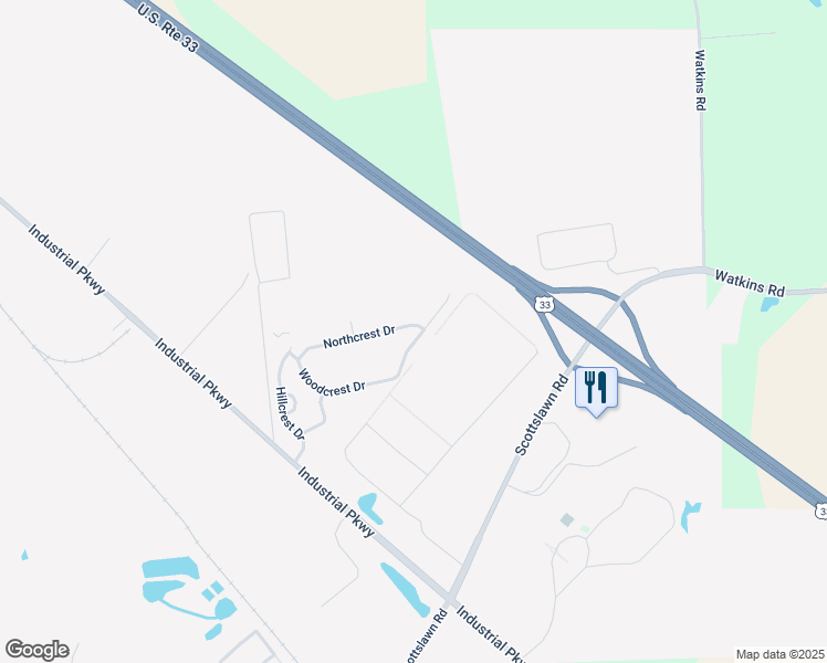 map of restaurants, bars, coffee shops, grocery stores, and more near 161 Northcrest Drive in Marysville