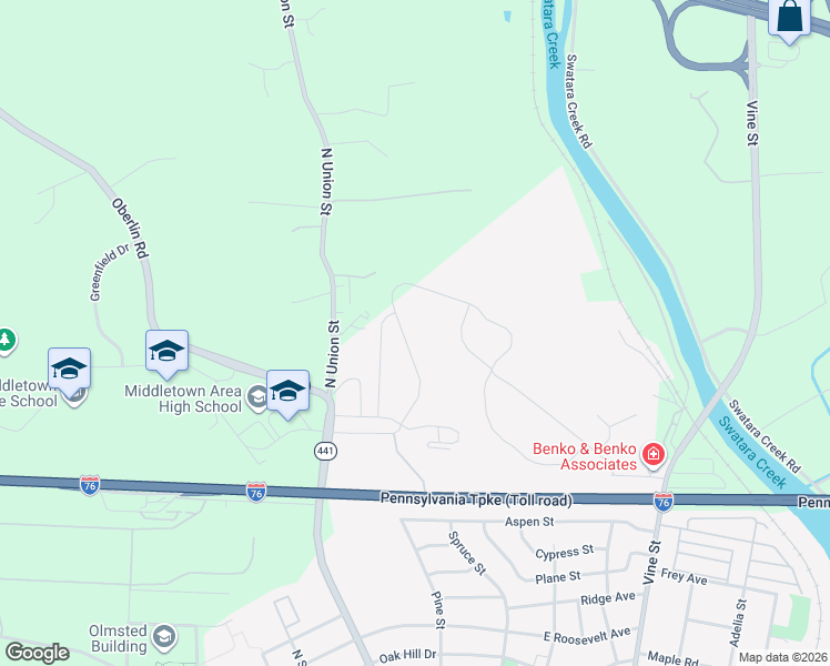 map of restaurants, bars, coffee shops, grocery stores, and more near 150 Sage Boulevard in Middletown