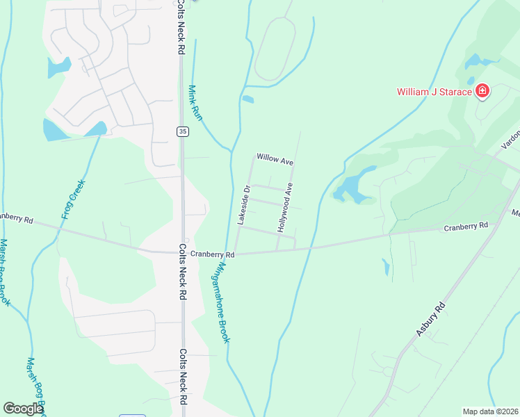 map of restaurants, bars, coffee shops, grocery stores, and more near 9 Hemlock Ave in Farmingdale