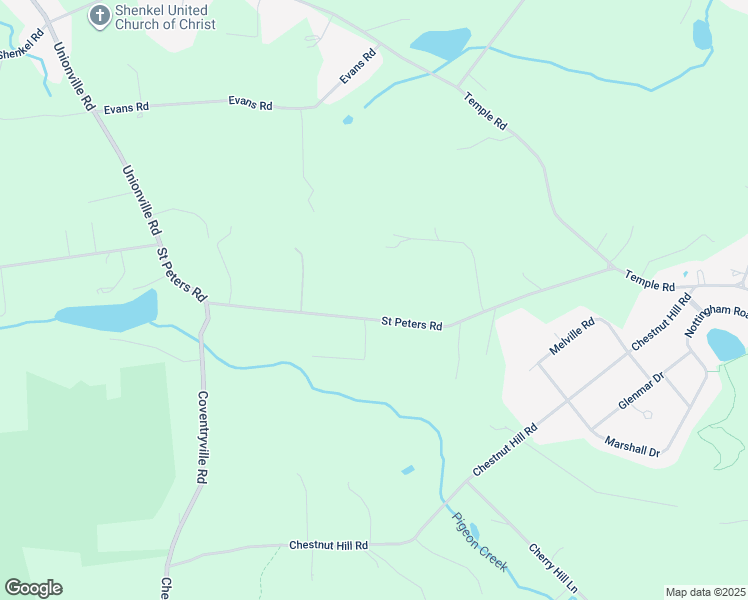 map of restaurants, bars, coffee shops, grocery stores, and more near 1391 Saint Peters Road in Pottstown