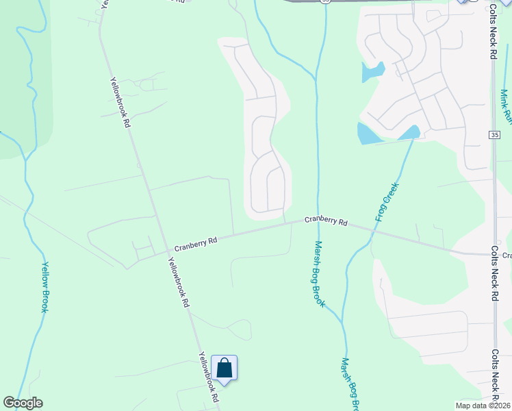 map of restaurants, bars, coffee shops, grocery stores, and more near 33 West Davinci Lane in Farmingdale