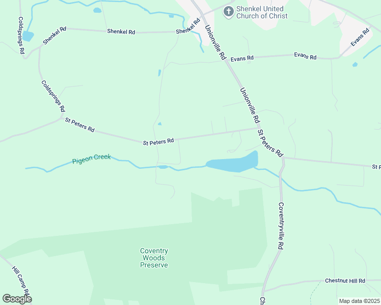 map of restaurants, bars, coffee shops, grocery stores, and more near 1868 Saint Peters Road in Pottstown