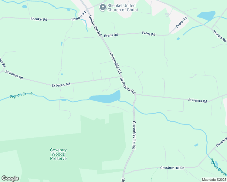 map of restaurants, bars, coffee shops, grocery stores, and more near 1654 Saint Peters Road in Pottstown