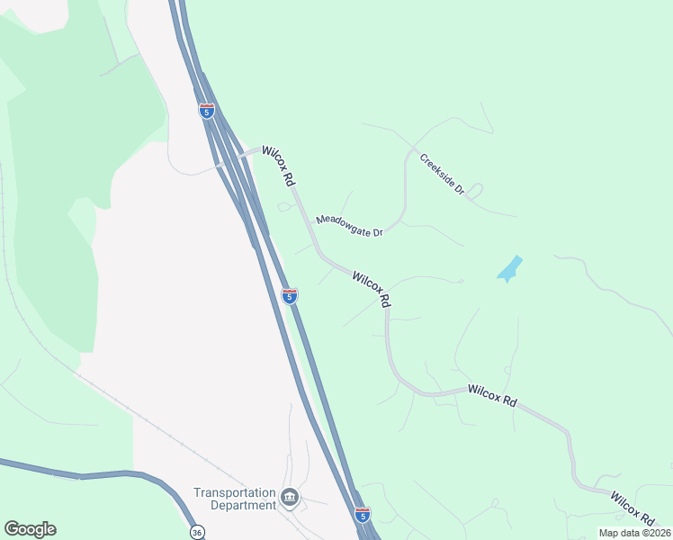 map of restaurants, bars, coffee shops, grocery stores, and more near 14485 Monte Vista Court in Red Bluff