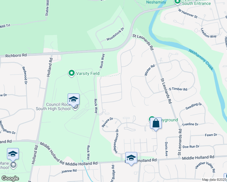 map of restaurants, bars, coffee shops, grocery stores, and more near 70 Nathaniel Road in Holland