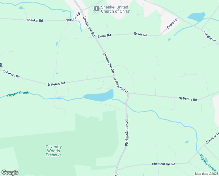 map of restaurants, bars, coffee shops, grocery stores, and more near 1654 Saint Peters Road in Pottstown