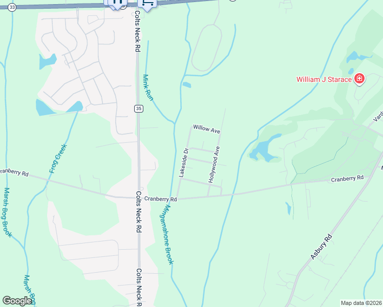 map of restaurants, bars, coffee shops, grocery stores, and more near 9 Hemlock Avenue in Farmingdale