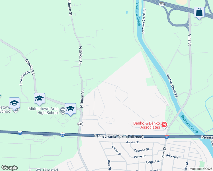 map of restaurants, bars, coffee shops, grocery stores, and more near 218 Sage Boulevard in Middletown