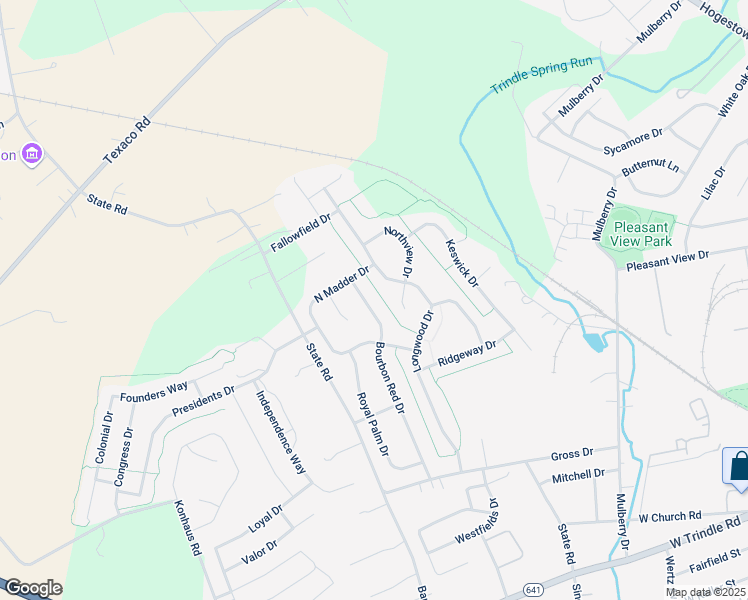 map of restaurants, bars, coffee shops, grocery stores, and more near 52 Bourbon Red Drive in Mechanicsburg
