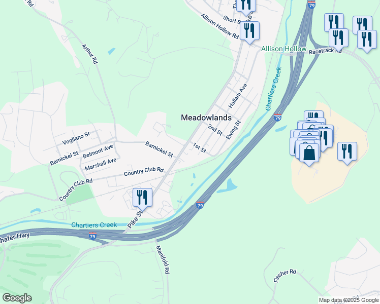 map of restaurants, bars, coffee shops, grocery stores, and more near 524 Pike Street in Washington