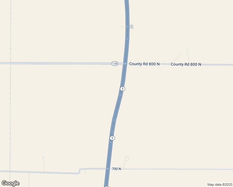 map of restaurants, bars, coffee shops, grocery stores, and more near 7549 Indiana 9 in Alexandria