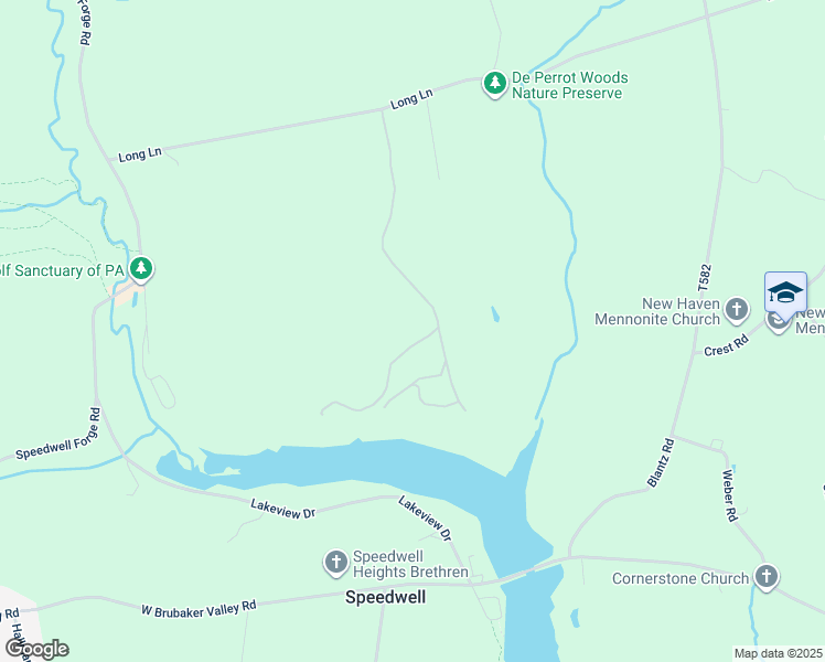 map of restaurants, bars, coffee shops, grocery stores, and more near 226 Acorn Lane in Lititz