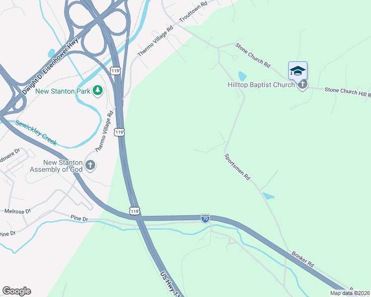 map of restaurants, bars, coffee shops, grocery stores, and more near 139 Buick Lane in Hunker