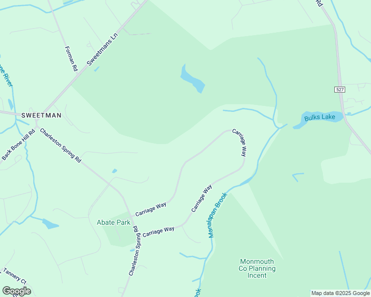 map of restaurants, bars, coffee shops, grocery stores, and more near 14 Carriage Way in Millstone
