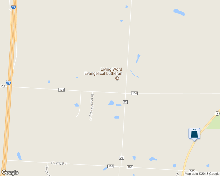 map of restaurants, bars, coffee shops, grocery stores, and more near 7441 Dustin Road in Galena