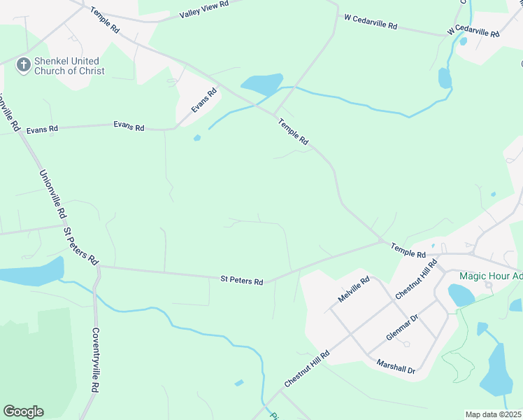 map of restaurants, bars, coffee shops, grocery stores, and more near 1813 Alyssa Lane in Pottstown