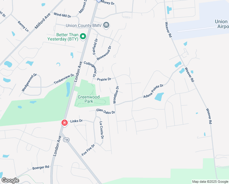 map of restaurants, bars, coffee shops, grocery stores, and more near 270 Longwood Place in Marysville