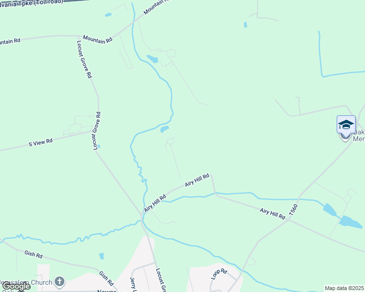 map of restaurants, bars, coffee shops, grocery stores, and more near 1814 Airy Hill Road in Manheim