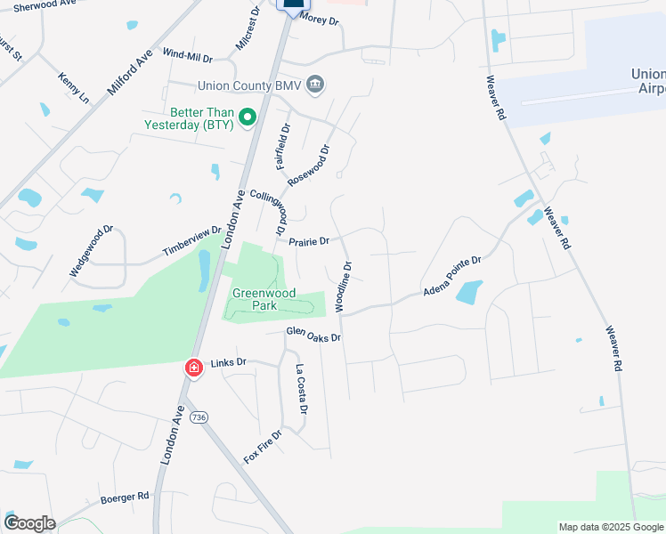 map of restaurants, bars, coffee shops, grocery stores, and more near 270 Longwood Pl in Marysville