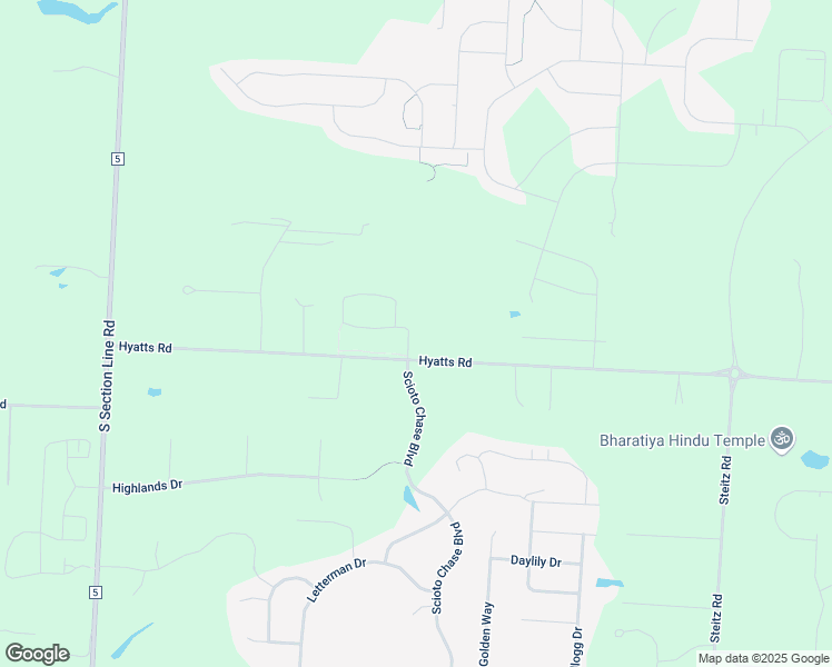 map of restaurants, bars, coffee shops, grocery stores, and more near 4320 Hyatts Road in Delaware