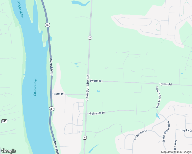 map of restaurants, bars, coffee shops, grocery stores, and more near 4900 Hyatts Road in Delaware