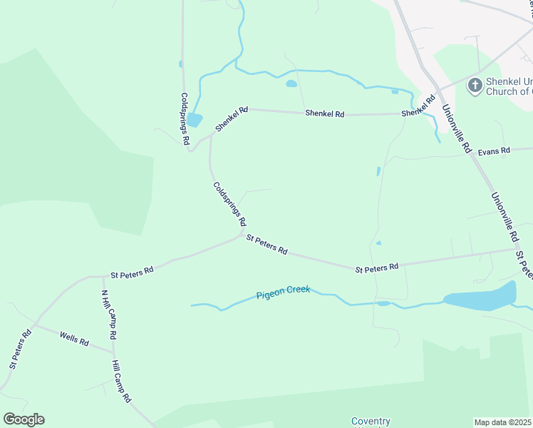 map of restaurants, bars, coffee shops, grocery stores, and more near 2039 Saint Peters Road in Pottstown