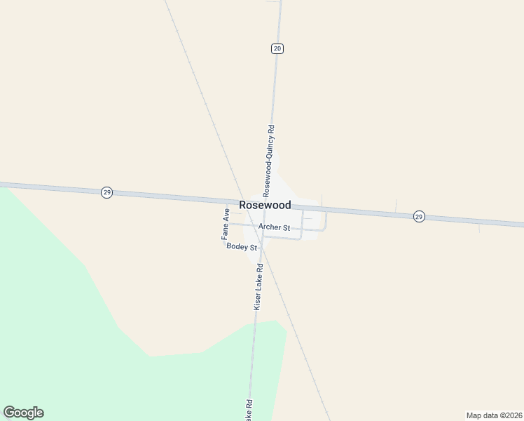 map of restaurants, bars, coffee shops, grocery stores, and more near 11000-11064 Archer Street in CONOVER