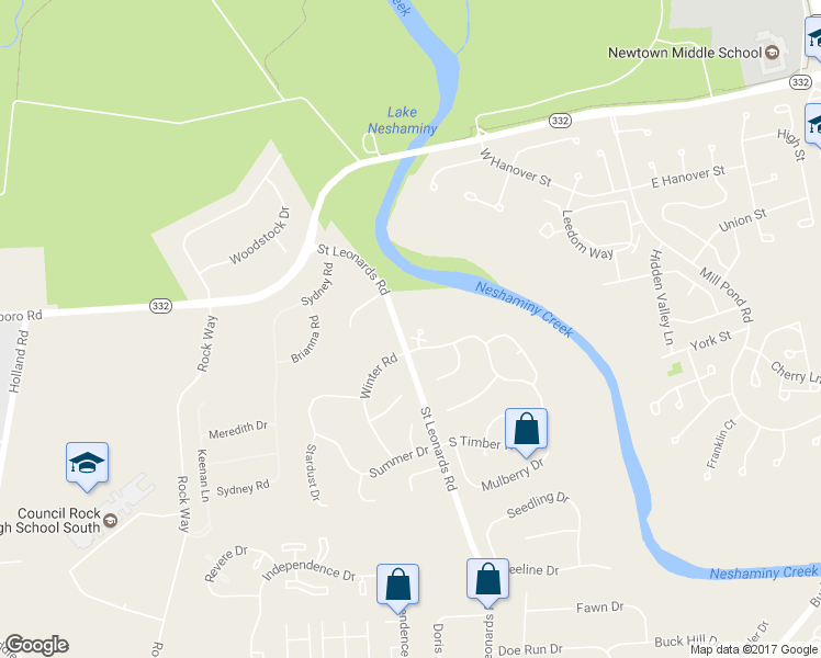 map of restaurants, bars, coffee shops, grocery stores, and more near 5 Parkview Circle in Holland