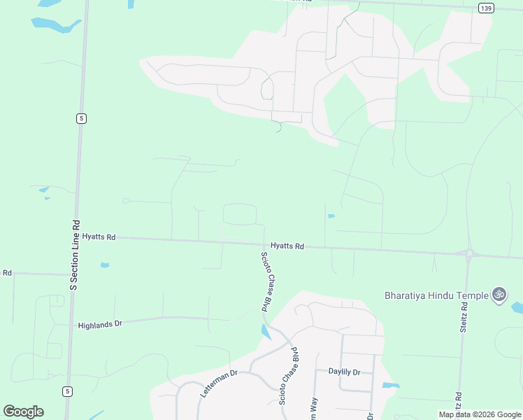 map of restaurants, bars, coffee shops, grocery stores, and more near 4745 Winding Oak Drive in Delaware