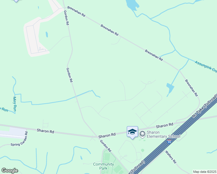 map of restaurants, bars, coffee shops, grocery stores, and more near 10 Haines Drive in Robbinsville Township