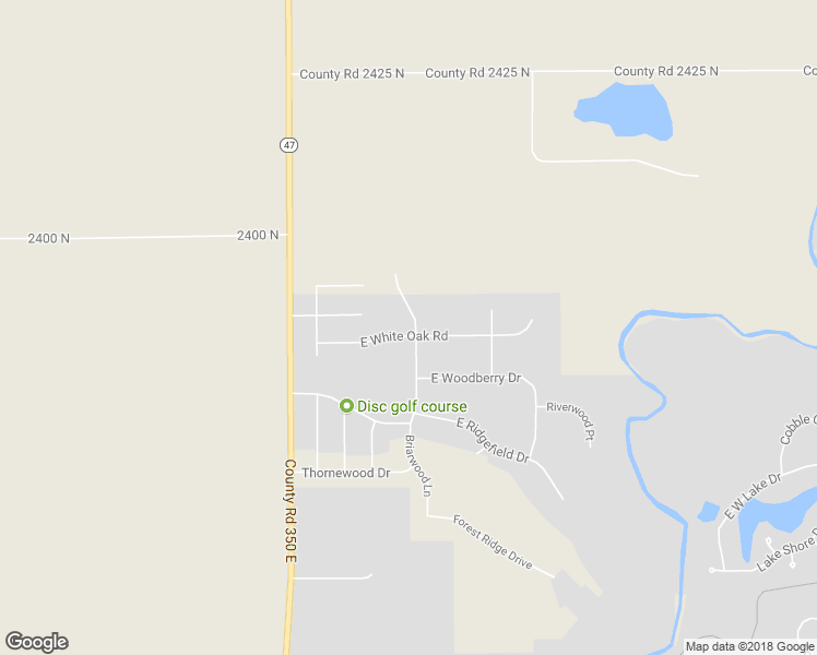 map of restaurants, bars, coffee shops, grocery stores, and more near 1212 East White Oak Road in Mahomet