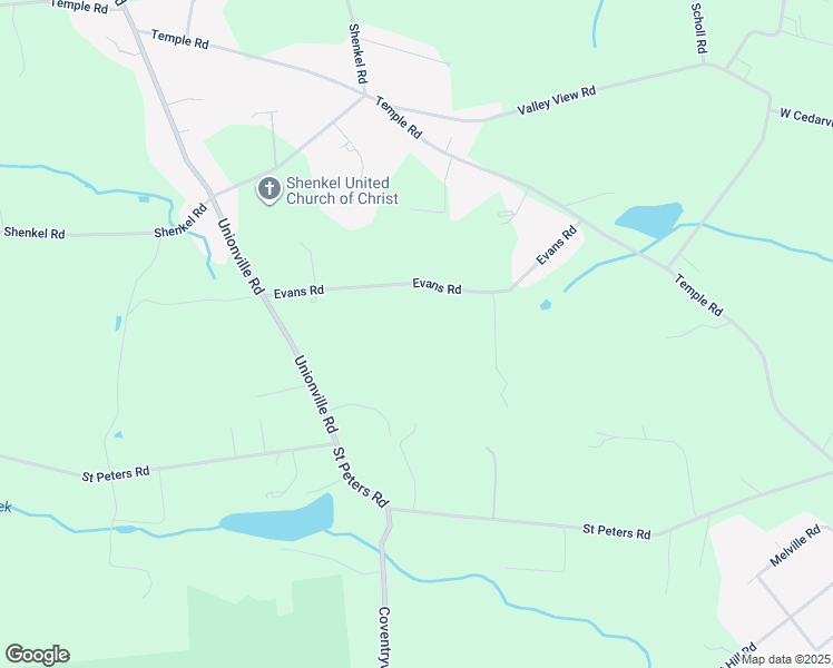 map of restaurants, bars, coffee shops, grocery stores, and more near 1482 Evans Road in Pottstown