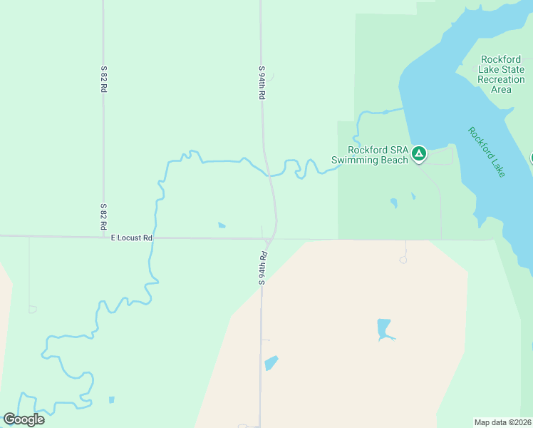 map of restaurants, bars, coffee shops, grocery stores, and more near 9326 East Locust Road in Holmesville