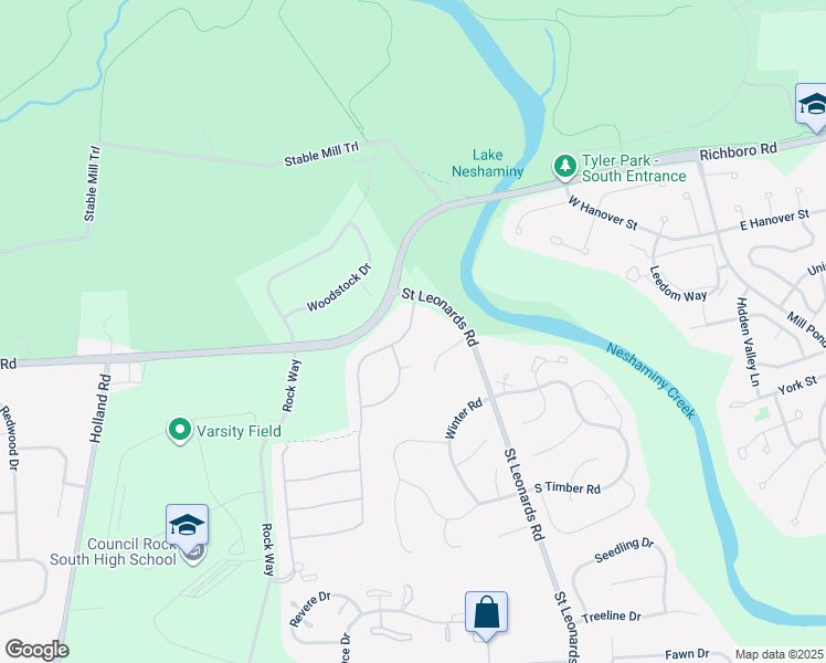 map of restaurants, bars, coffee shops, grocery stores, and more near 290 Sydney Road in Holland