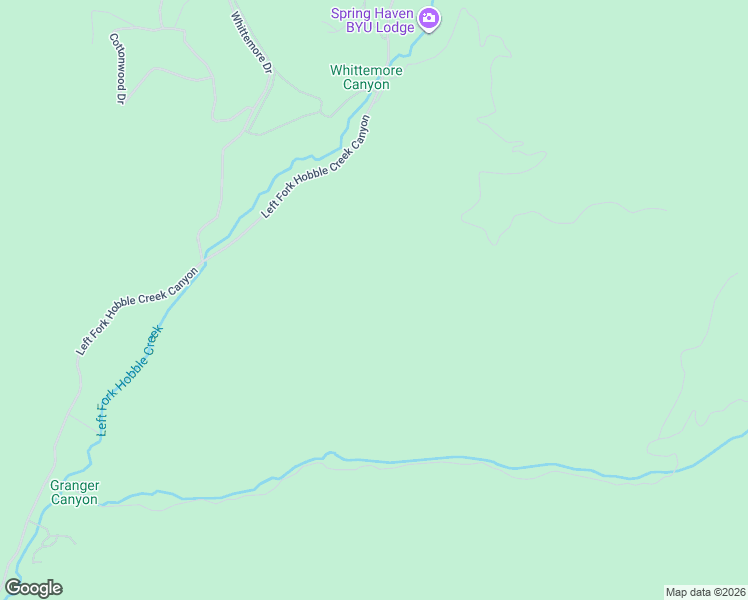 map of restaurants, bars, coffee shops, grocery stores, and more near 641 Hobble Creek Canyon in Springville