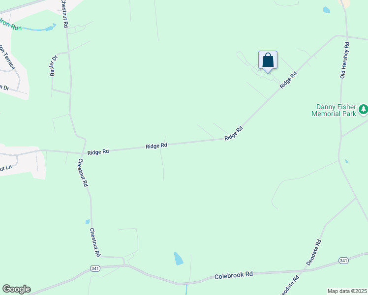 map of restaurants, bars, coffee shops, grocery stores, and more near 5203 Ridge Road in Elizabethtown