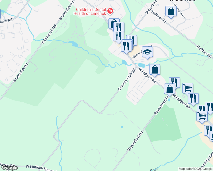 map of restaurants, bars, coffee shops, grocery stores, and more near 351-499 Country Club Rd in Montgomery