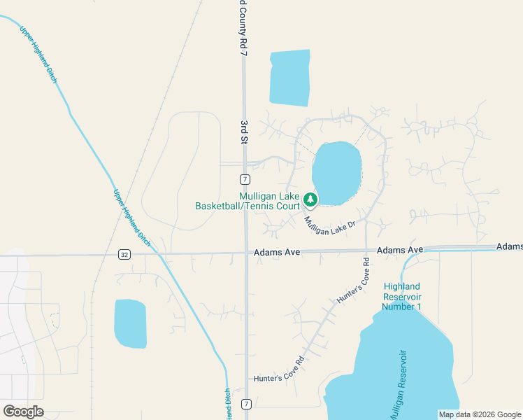 map of restaurants, bars, coffee shops, grocery stores, and more near 104 Silo Court in Mead