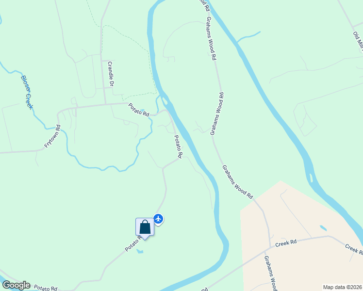 map of restaurants, bars, coffee shops, grocery stores, and more near 409 Potato Road in Carlisle