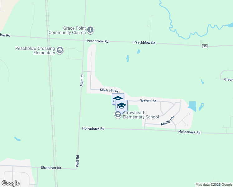 map of restaurants, bars, coffee shops, grocery stores, and more near 2478 Silver Hill St in Lewis Center