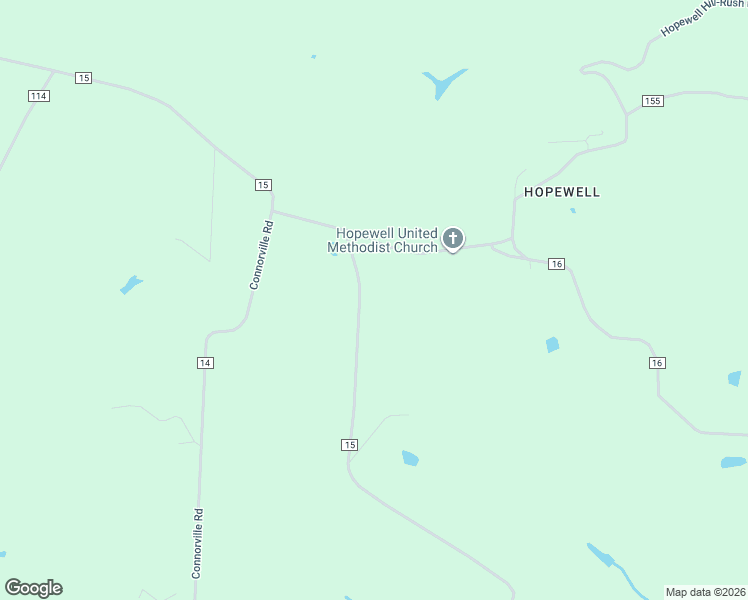 map of restaurants, bars, coffee shops, grocery stores, and more near 5716 County Road 15 in Rayland