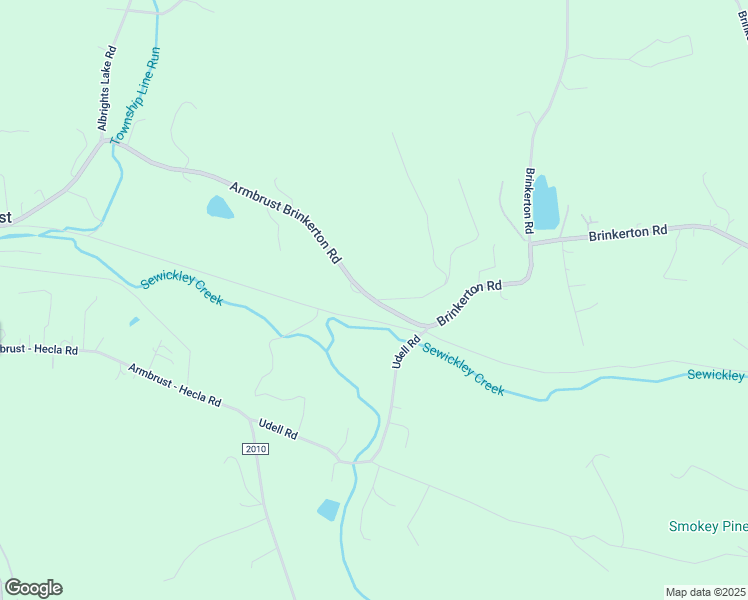 map of restaurants, bars, coffee shops, grocery stores, and more near 1260 Armbrust Brinkerton Road in Greensburg