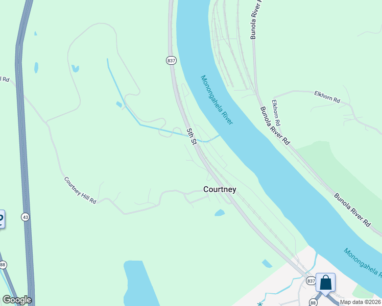 map of restaurants, bars, coffee shops, grocery stores, and more near 36 Kennedy Road in New Eagle