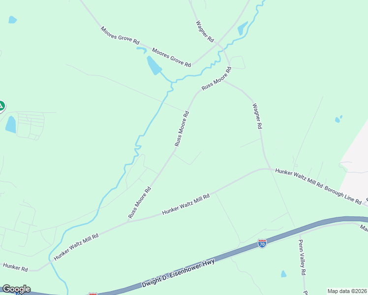map of restaurants, bars, coffee shops, grocery stores, and more near 184 Russ Moore Road in Ruffs Dale